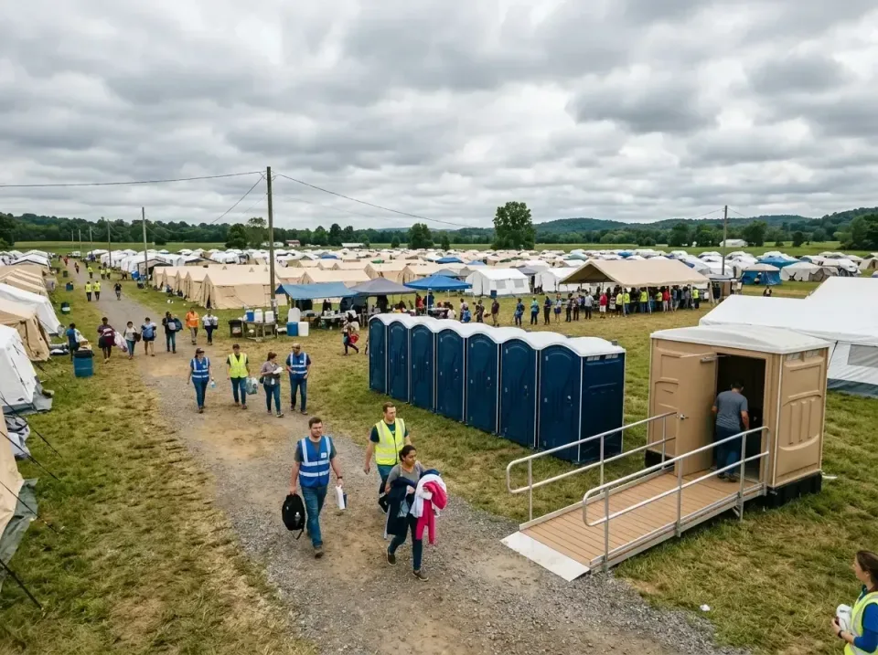 disaster-relief-camp-restrooms-010 — frequently asked questions, Dumpster & Portable Bathrooms Rental in Portland, TN
